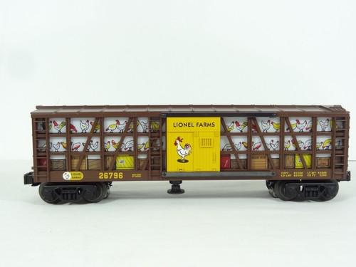 Lionel O Scale Farms Poultry Dispatch Stock Car w/ Sounds Item 6-26796 NEW W16 - Picture 6 of 15