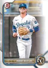 Bobby Witt Jr. 2022 Bowman Baseball Prospects Card #BP-146 Kansas City Royals