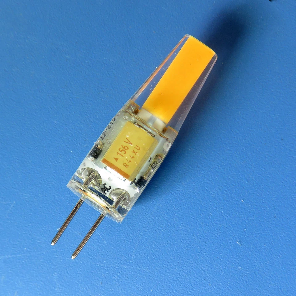 10pcs G4 Bi-Pin T3 COB 1505 LED Light RV/Boat Bulb 12-24V Silicone Crystal Lamp - Image 2 of 4