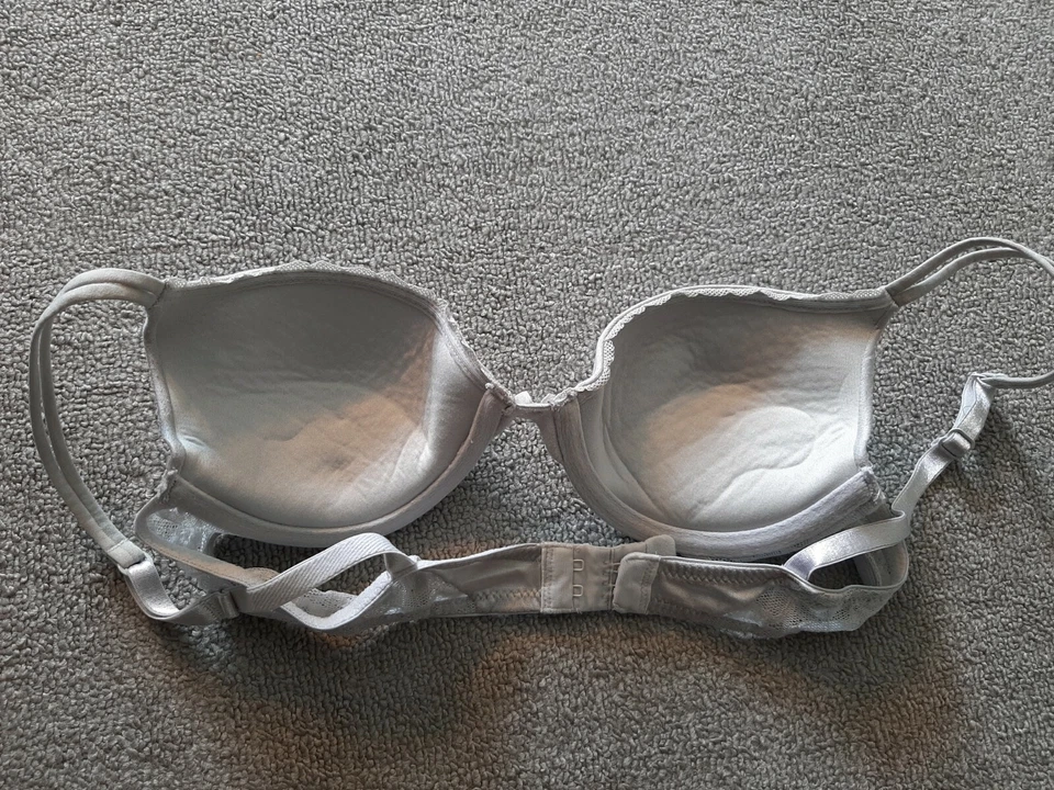 Бюстгальтер DKNY размер 34A с подкладкой пуш-ап серебристый с подкладкой женский - Изображение 3 из 3