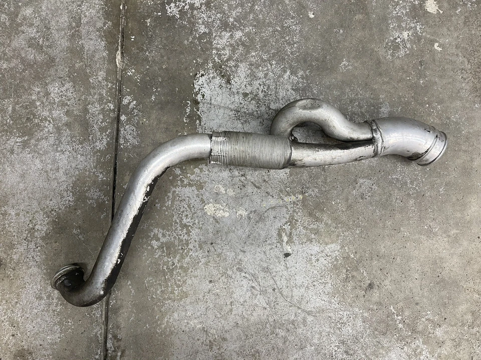 BMW 335xi 335i N54 E90 E92 E93 2007-2010 doble turbo tubo de carga de aluminio 7556551 Foto 2 de 3