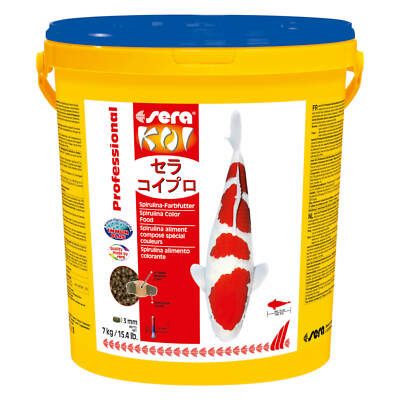 Sera Koifutter Professional Spirulina Farbfutter 7kg