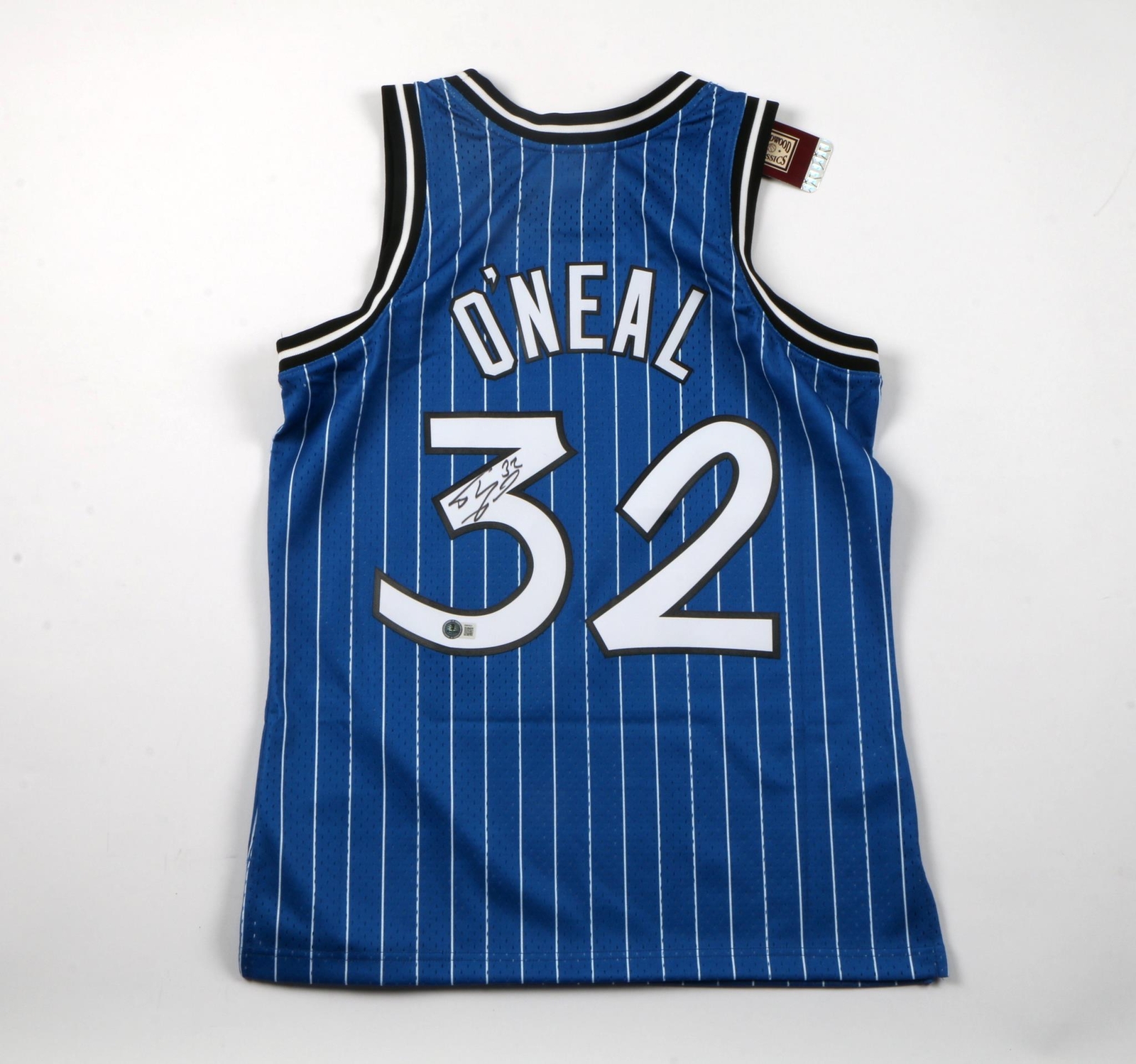 Shaq Autographed Signed Jersey Orlando Magic Authentic Shaquille O'neal Autograph Beckett 