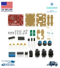 XR2206 Function Signal Generator DIY Kit Sine Output 1HZ-1MHZ + Acrylic Case