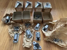 Door Security Kit Metal Hinge Lot New Russwin Corbin Sliding Holder