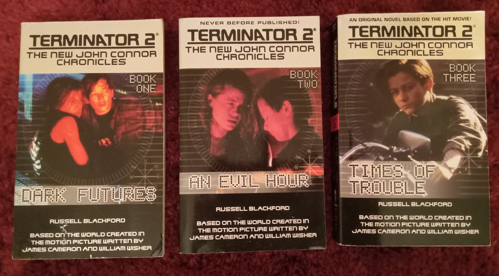 Terminator 2 New John Connor Chronicles Trilogy, Blackford, Times of