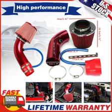 Car Accessories Filter Induction Cold Air Intake Kit Pipe Power Flow Hose System