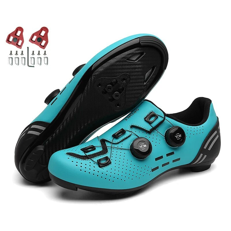 Zapatilla deportiva de ciclismo de carretera con tacos Spd para hombre Mtb zapatos de bicicleta bota de bicicleta Foto 2 de 4