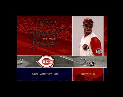 2003 Donruss Studio Spirit of the Game Ken Griffey Jr Insert /1250 *3788