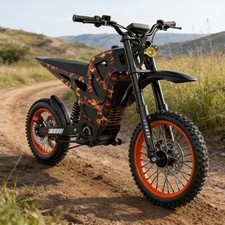 ELECTRIC DIRT BIKE PEAK 3000W 48V 21AH OFF-ROAD BICYCLES 40MPH E-BIKE FOR ADULT