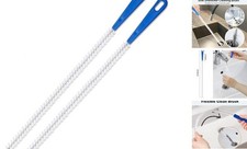 Drain Cleaning Brush 2pack, Long Drain Clog Remover Tool 23.6inch, Pipe Brush