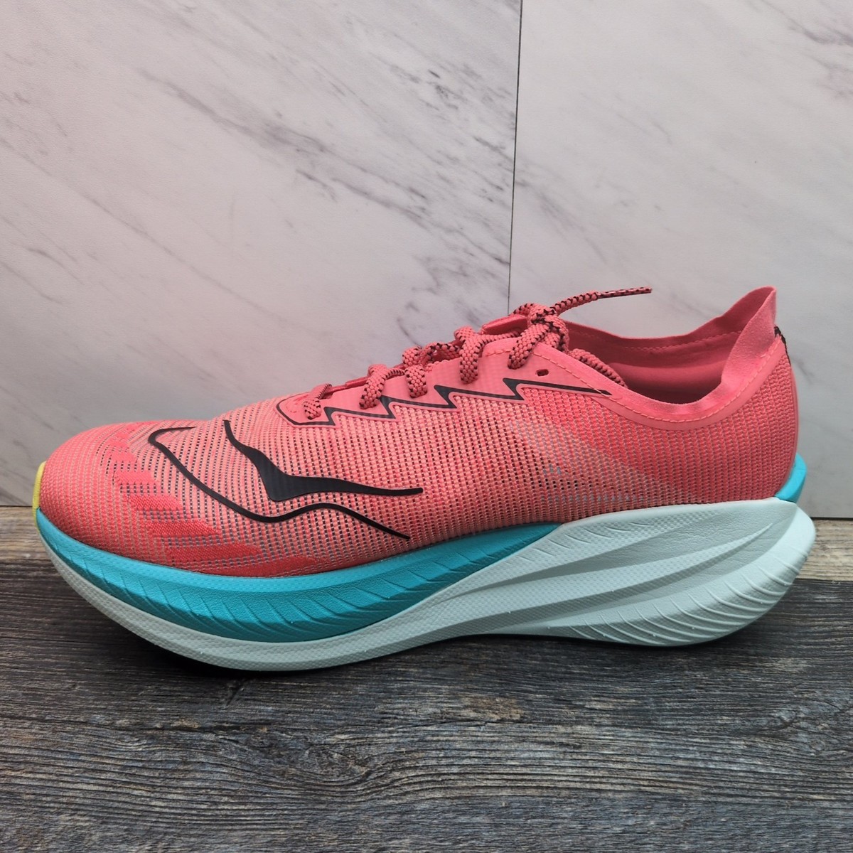 Mens Size 11‎ - Hoka One One HOKA Mach X 2  Grapefruit Orange Coral 1155119 GFRT Mens HOKA Mach X 2 | Speedy Shoe for Training & Racing  main image 2