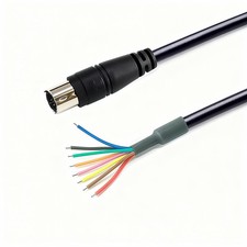 6 Ft Breakout Cable 8 Pin Mini Din Male Serial Adapter CT62 Fits Yaesu FT100