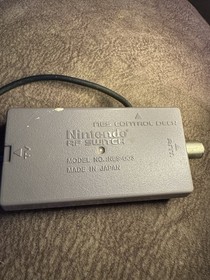 Official OEM Original NES SNES Nintendo System RF Switch TV Cable Cord Tested