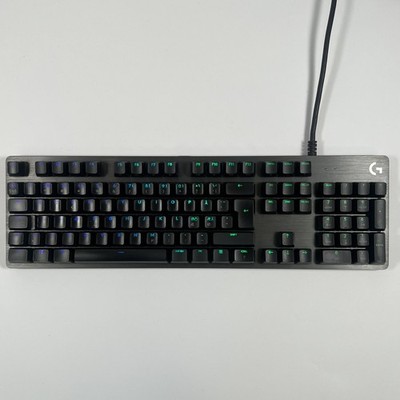 Logitech G512 Carbon Lightsync RGB Mechanische Gaming Tastatur Aluminium gebü...