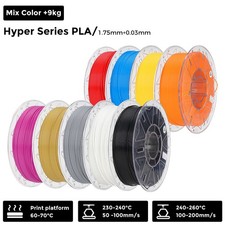 Creality PLA Filament RFID 3D Drucker Filament PLA für High Speed 30-600mm/s Lot