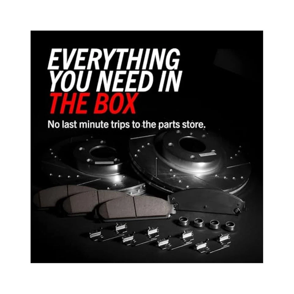 Acura/Honda Performance Brakes, Carbon,Fiber Pads, Reduced Dust & Noise - Image 4 of 4