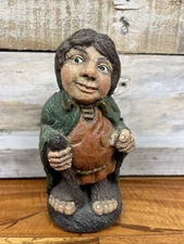 1981 Mike Makras Sam Samwise Gamgee Sculpture Lord of the Rings Vintage