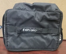 HOTLOGIC Mini Portable Electric Lunch Box Food Heater Warmer - BLACK 