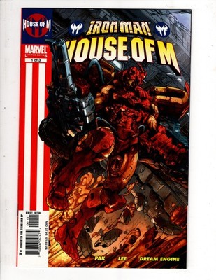 Iron Man House of M #1 Comic Book 2005 Marvel Comics NM-