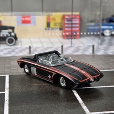 2010 Hot Wheels Garage 62 Ford Mustang Roadster Concept Car Black W Real Riders 2010 Hot Wheels Garage 62 Ford Mustang Roadster Concept Car Black W Real Riders