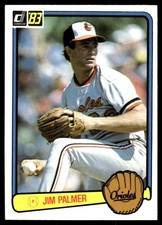 Jim Palmer 1983 Donruss #77 Orioles MLB READ FREE SHIPPING AutographDen