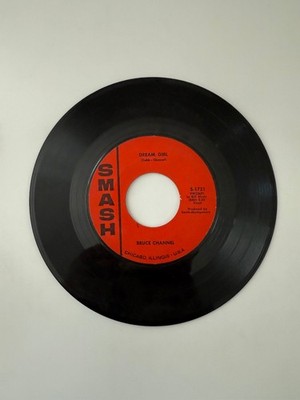 Bruce Channel   Hey! Baby / Dream Girl 7'' Single 1962 SMASH Rock & Roll 45 RPM