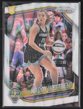 2025 Panini Prizm WNBA #138 Maddy Westbeld White Seismic Prizms