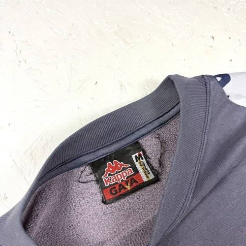 Felpa Kappa vintage anni 90 uomo taglia media pullover maglione manica retrò logo - Foto 5 di 8