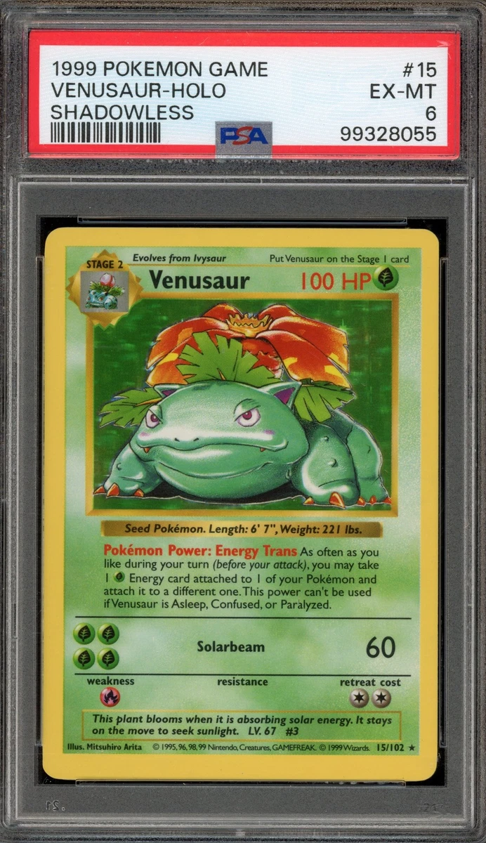 Pokémon Base Set Pokémon TCG Grade 6 Individual Collectible Card