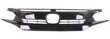 Fits Honda Civic Front Grille Black 2016-