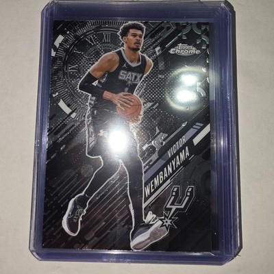 2025 TOPPS CHROME BASKETBALL ''GO TIME'' #GT-11 VICTOR WEMBANYAMA - SPURS