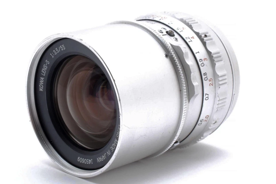 KOWA SIX 55mm f/3.5 Silver Wide Angle MF Lens [Excellent+] from Japan - Image 2 of 4