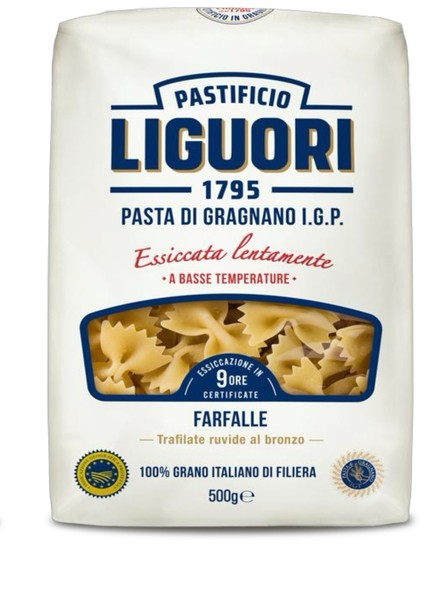 Liguori Pasta Farfalle 500G – Premium Italienische Pasta Aus Hartweizen-image