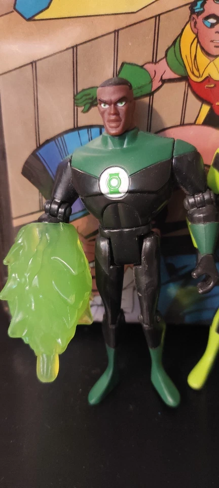 Justice league unlimited 2003-2007 LOTTO 4 GREEN LANTERN DC Universe JLU Mattel - Imagen 2 de 4