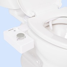 Bidet Toilet Seat Attachment Adjustable Water Pressure TUSHY Classic 3.0 Self