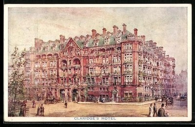 Künstler-AK London, Claridge´s Hotel 