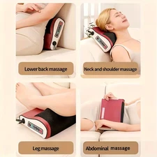 Electric Massager, Massage Pillow, Back Massage Cushion, Suitable for Shoulder
