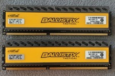 Crucial PC3-12800 2x8 GB DIMM 1600 MHz DDR3 SDRAM Memory (BLT8G3D1608DT1TX0)