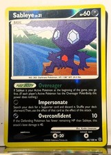 SABLEYE 48/100 REVERSE HOLO POKEMON DIAMOND & PEARL STORMFRONT on eBay