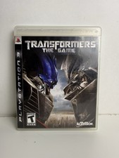 Transformers: The Game (Sony PlayStation 3, 2007) - Complete in box with manual
