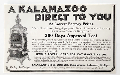 #ad #ad 1905 Kalamazoo Stove Co Advertisement Wood Burning Stoves Appliances Michigan $11.24