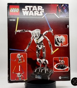 LEGO 10186 Star Wars General Grievous Corner Wear See Pics HTF Sealed Fast Shipp