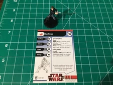 Star Wars Minis WOTC The Dark Times Jax Pavan w/card Very Rare