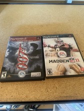 PS2 Game Lot 007 Everything or Nothing Greatest Hits + Madden NFL 11