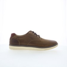 Johnston  Murphy 25-1642 Mens Brown Oxfords  Lace Ups Casual Shoes