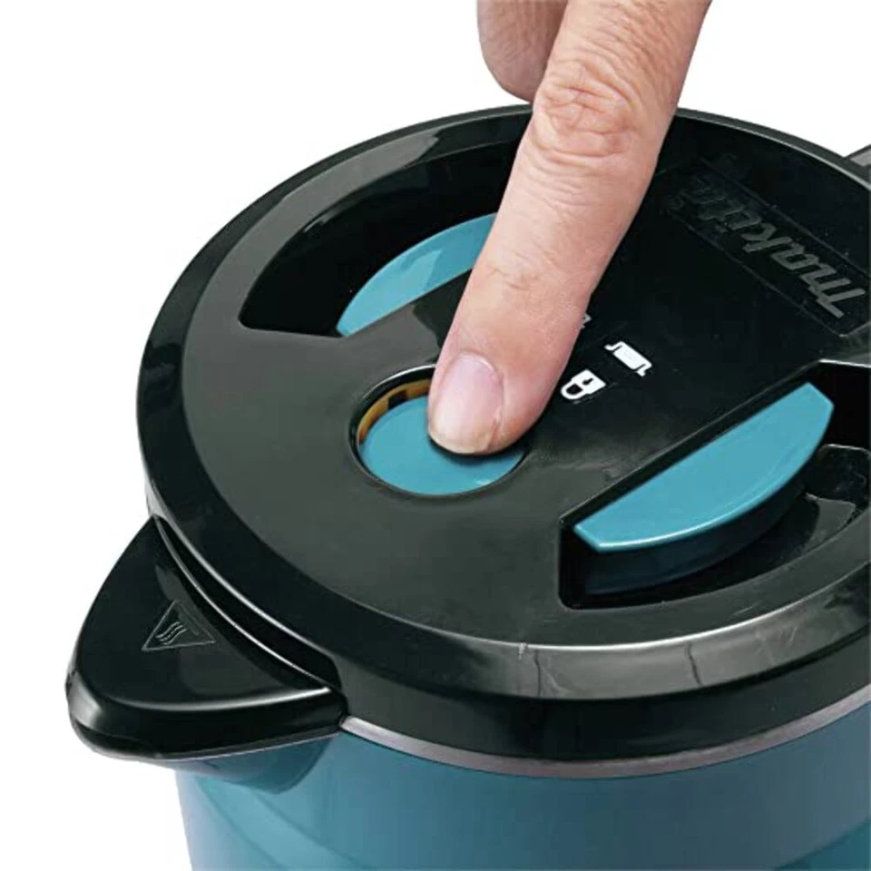 Hervidor de agua caliente Makita (XTK01Z) 36V (18V X2) LXT, solo herramienta Foto 4 de 4