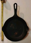 Vintage Griswold Cast Iron Skillet 724 A No.5 Small Block Logo Sits Flat