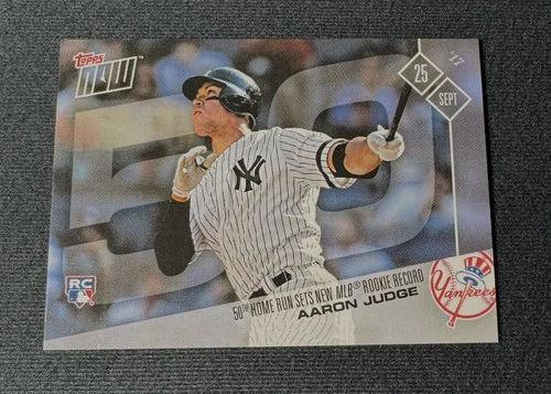 Aaron Judge Rookie 2017 Topps Now #654 New York Yankees Baseball Mint