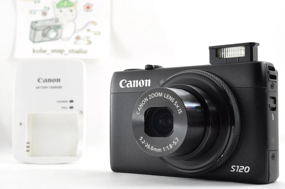 Canon PowerShot S120 デジカメ ほぼ新品 4871 Amazon.com : Canon PowerShot S120 Digital Camera w/ 12.1 MP 1/1.7